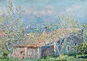 Gardener's House at Antibes 1888 By Claude Monet