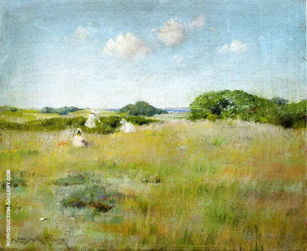 A Summer Day By William Merritt Chase