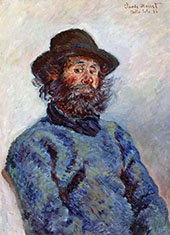Portrait of Poly Fisherman at Kervillaouen 1886 By Claude Monet