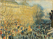 Boulevard Capuchine 1873 By Claude Monet