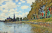 Zaandam 1871 By Claude Monet