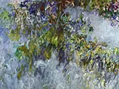 Wisteria 1917 1 By Claude Monet