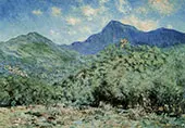 Valle Buona near Bordighera 1884 By Claude Monet