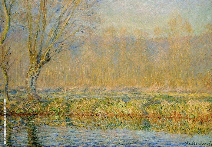 The Willow Tree 1885 by Claude Monet | Oil Painting Reproduction