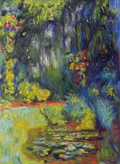 The Water Lily Pond 1918 By Claude Monet