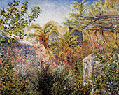 The Valley of Sasso Bordighera By Claude Monet