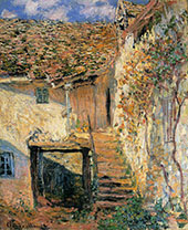 The Steps 1878 By Claude Monet