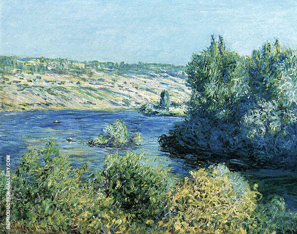 The Seine at Vetheuil 1881 by Claude Monet | Oil Painting Reproduction