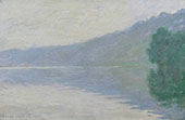 The Seine at Port Villez Harmony in Blue 1894 By Claude Monet