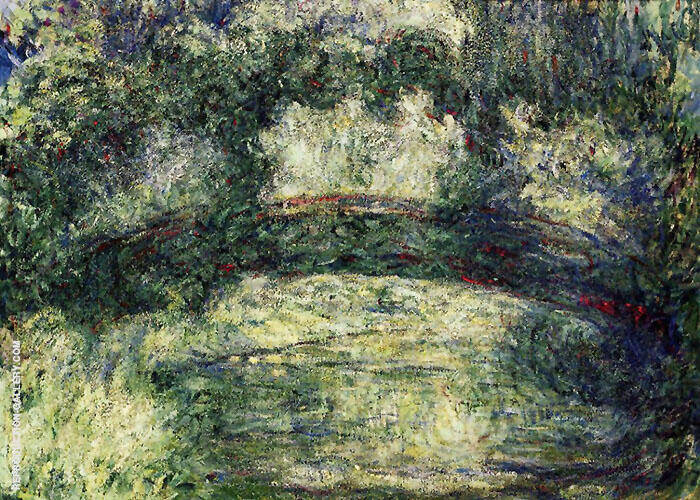 The Japanese Bridge 1918 2 by Claude Monet | Oil Painting Reproduction