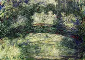 The Japanese Bridge 1918 2 By Claude Monet