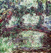 Claude Monet Japanese Bridge 1918 5 By Claude Monet