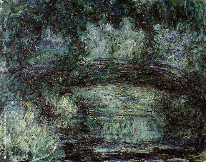 Claude Monet Japanese Bridge 1918 6 | Oil Painting Reproduction