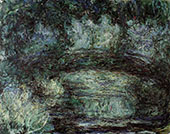 Claude Monet Japanese Bridge 1918 6 By Claude Monet