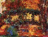 Claude Monet Japanese Bridge 1918 7 By Claude Monet