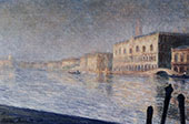 The Doges Palace 1908 By Claude Monet