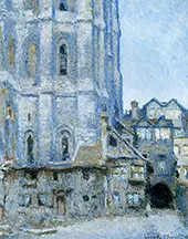 The Cour d'Albane 1892 By Claude Monet