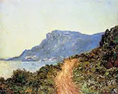 The Corniche of Monaco By Claude Monet