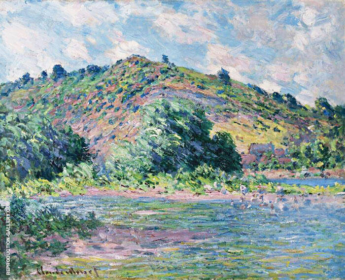 The Banks of the Seine at Port Villez 1885 | Oil Painting Reproduction