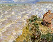 Rising Ride at Pourville 1882 By Claude Monet