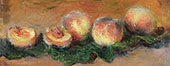 Peaches 1882 By Claude Monet