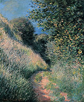 Path of La Cavee at Pourville 1882 By Claude Monet