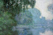 Morning on the Seine 1896 By Claude Monet