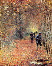 Hunting also known as The Shoot 1876 By Claude Monet