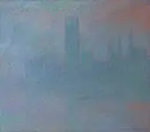 Houses of Parliament in the Fog By Claude Monet