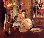 Connoisseur The Studio Corner 1882 By William Merritt Chase