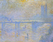 Charing Cross Bridge c1899 By Claude Monet