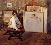 Did You Speak to Me 1897 By William Merritt Chase