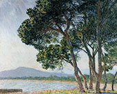 Beach in Juan le Pins 1888 By Claude Monet