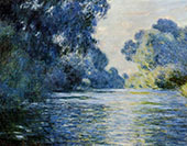 Arm of the Seine at Giverny 1897 By Claude Monet
