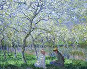 Springtime 1886 By Claude Monet