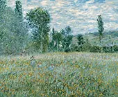The Meadow 1879 By Claude Monet