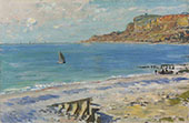 Sainte Adresse 1873 By Claude Monet