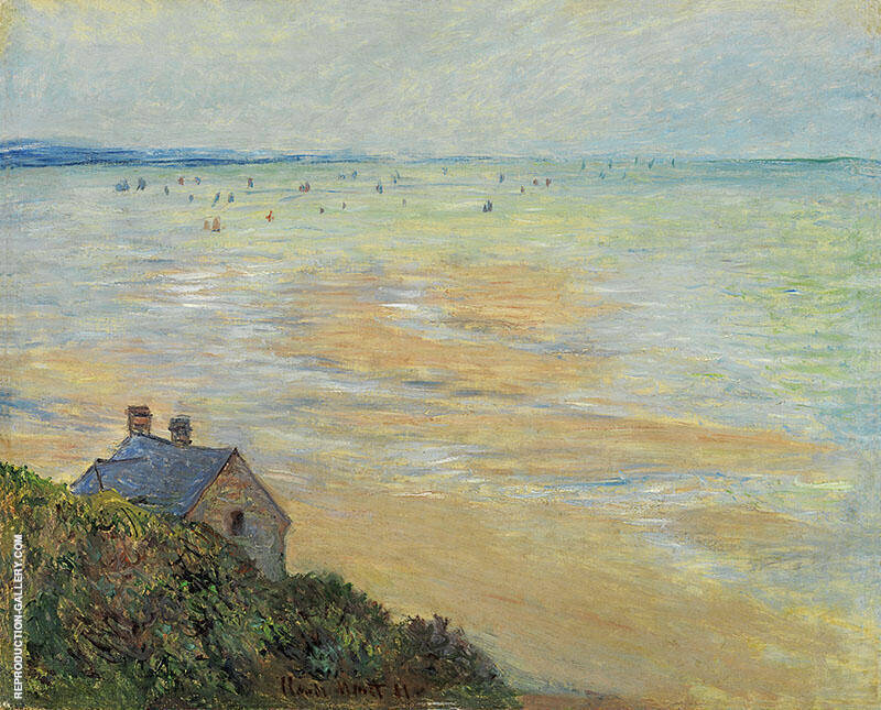 Hut in Trouville 1881 by Claude Monet | Oil Painting Reproduction