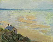 Hut in Trouville 1881 By Claude Monet