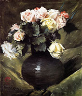 Flowers By William Merritt Chase