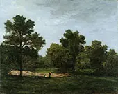 A Clearing c1873 By Paul Gauguin