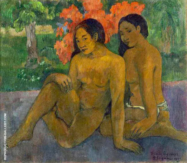 And the Gold of their Bodies 1901 By Paul Gauguin