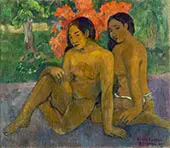 And the Gold of their Bodies 1901 By Paul Gauguin