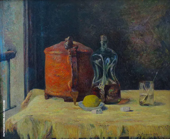 At the Window 1882 By Paul Gauguin