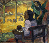 Be Be The Nativity 1896 By Paul Gauguin