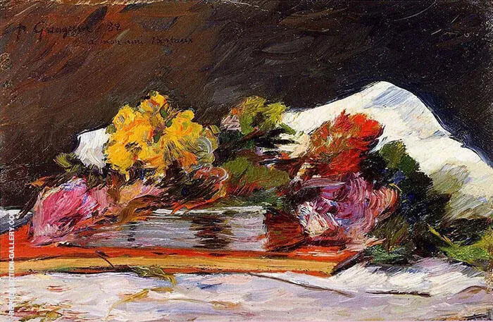 Bouquet of Flowers 1882 By Paul Gauguin
