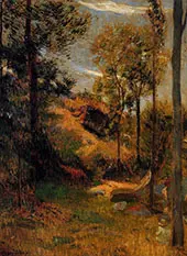 Bathing Place Pont Aven Port 1886 By Paul Gauguin