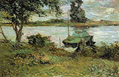 Banks of the Oise 1881 By Paul Gauguin