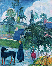 Among the Lilies 1889 By Paul Gauguin