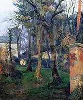 Abandoned Garden Rouen 1884 By Paul Gauguin